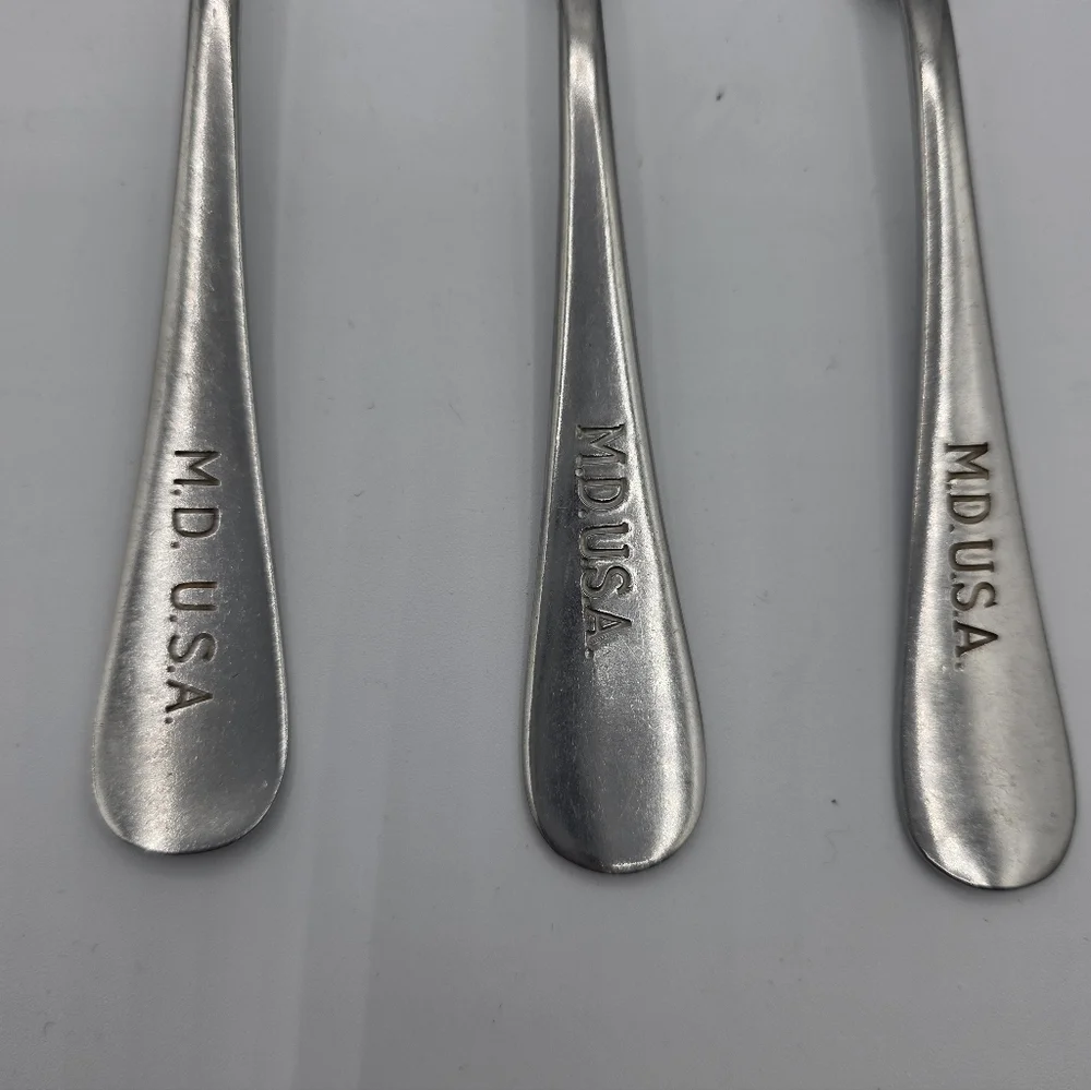 MD USA Military Medical Fork By WALLCO STAINLESS Forks Collectable